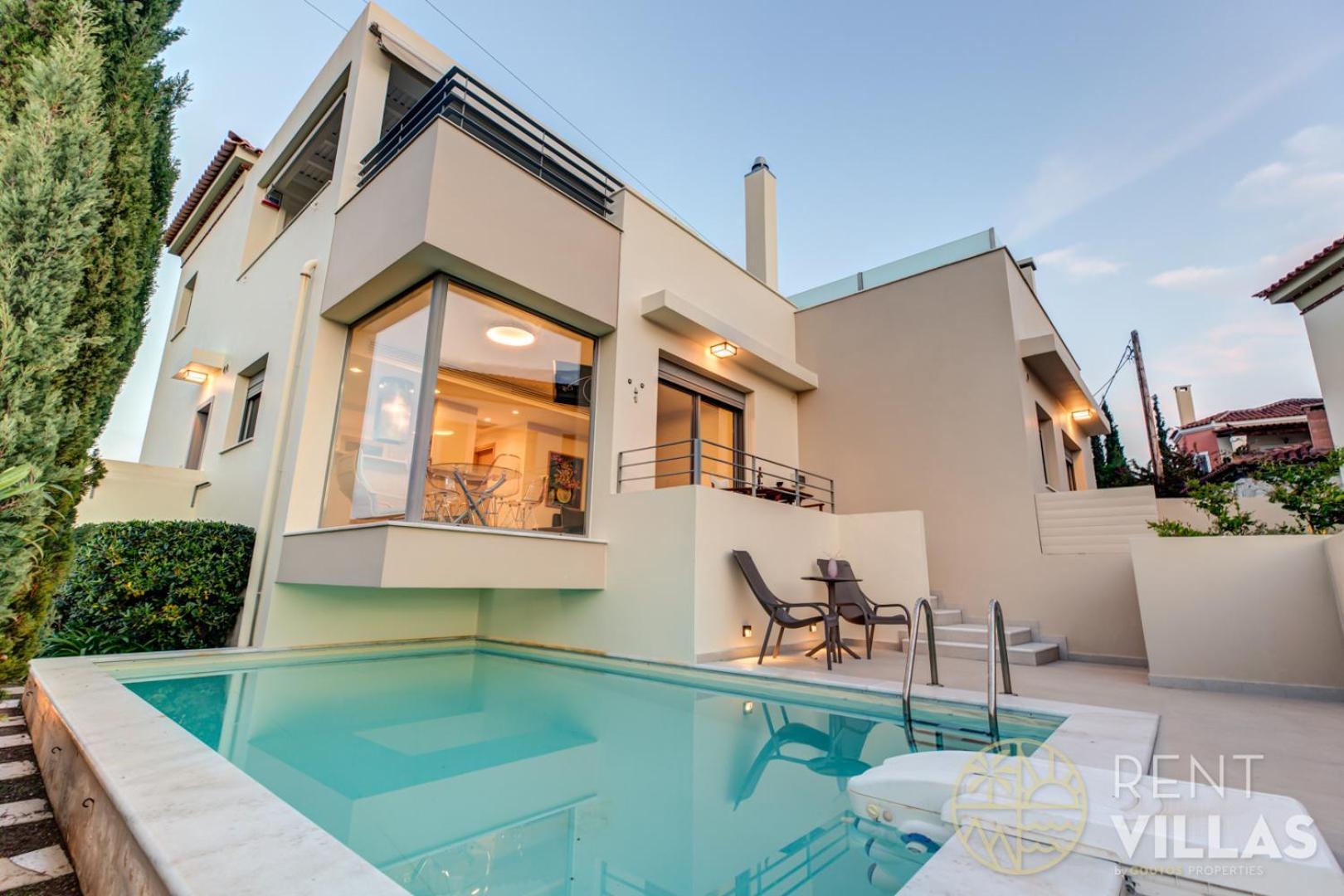 Luxury Houses With Private Pools In Porto Heli By Goutos Properties Екстер'єр фото